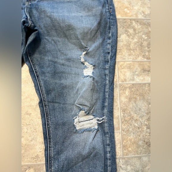 Women’s silver jeans Sam distressed 14/27 - Picture 3 of 10